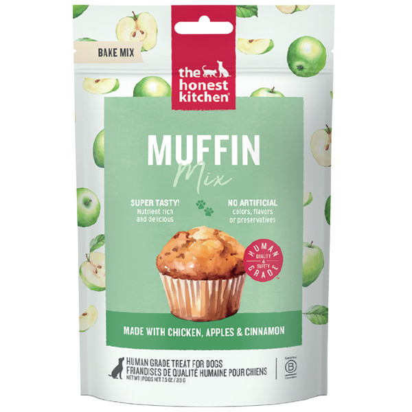 Honest Kitchen Muffin Mix Chicken Apples & Cinnamon 7.5oz