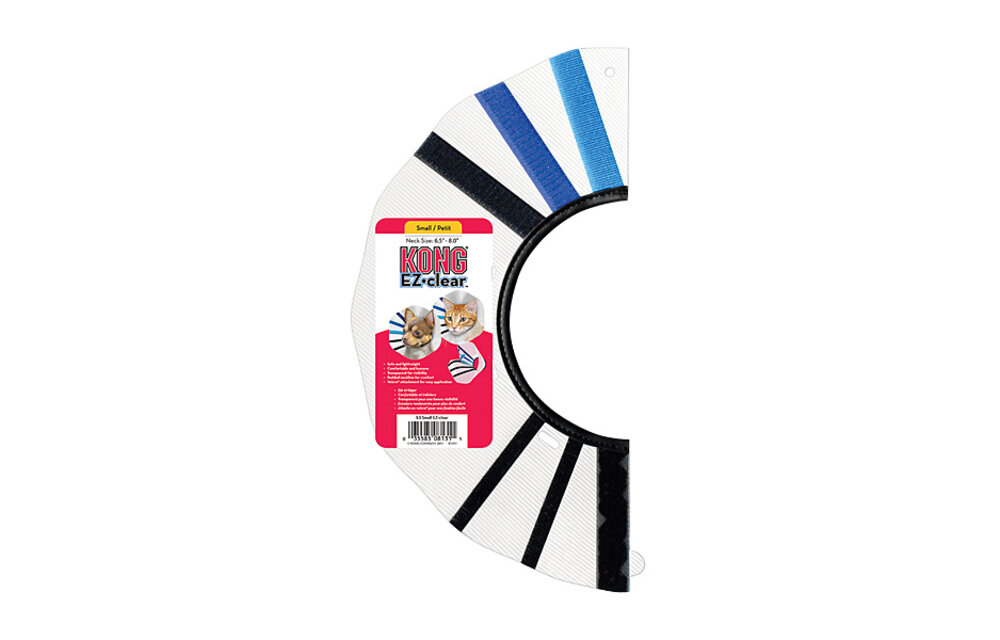 Kong EZ Clear Collar 6.5-8” Small