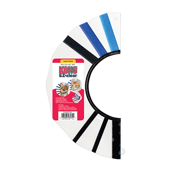 Kong EZ Clear Collar 6.5-8” Small