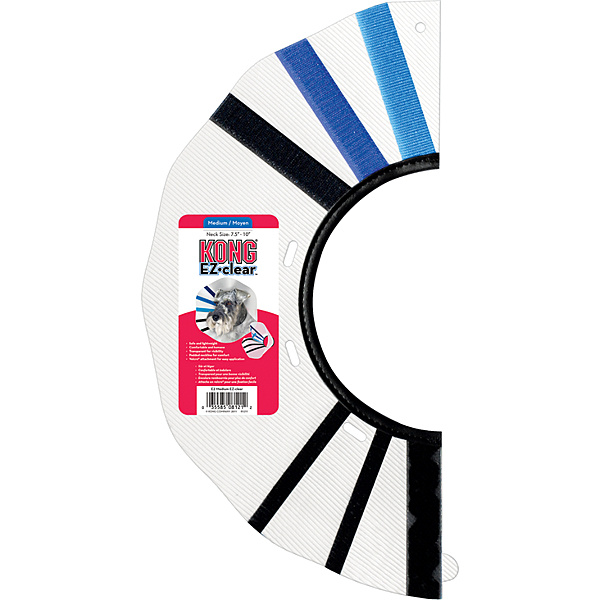Kong Ez-Clear Collar 7.5-10” Medium