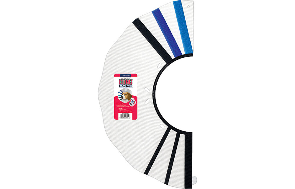 Kong EZ Clear Collar 10-13” Large