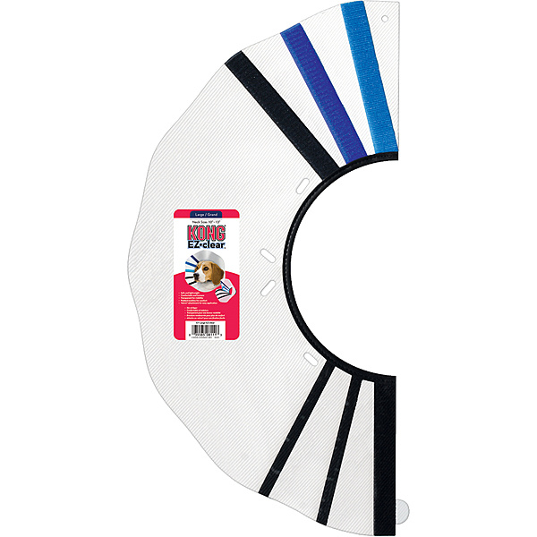Kong EZ Clear Collar 10-13” Large