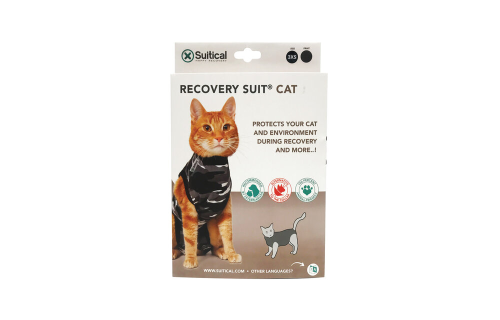 Recovery Suit - Cat - Black Camo 3XS