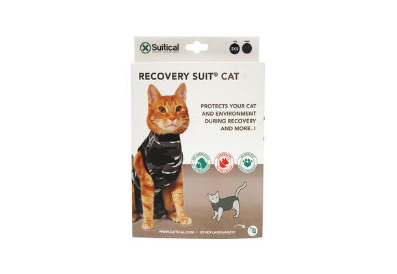 Recovery Suit - Cat - Black Camo 3XS