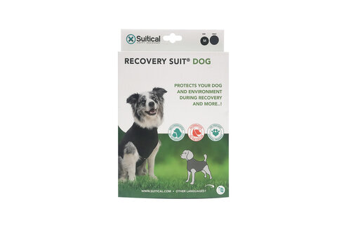 Suitical Recovery Suit - Dog - Black M