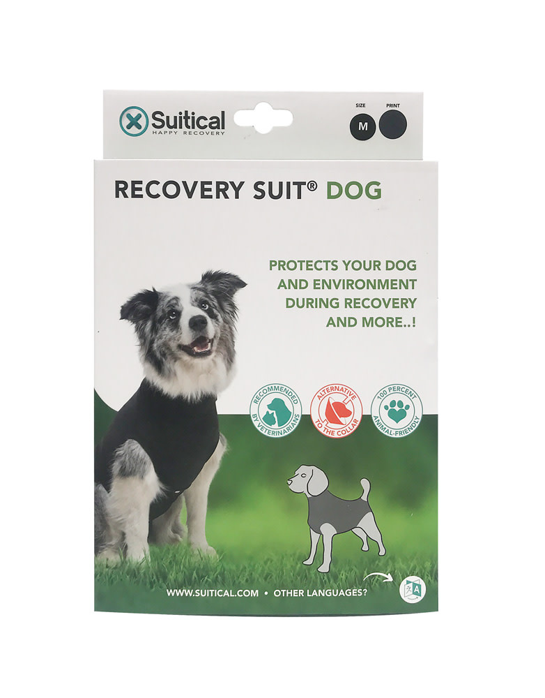 Suitical Recovery Suit - Dog - Black M