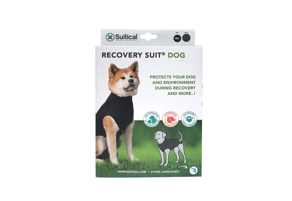Suitical Recovery Suit - Dog - Black M+
