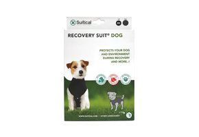 Suitical Recovery Suit - Dog - Black XS