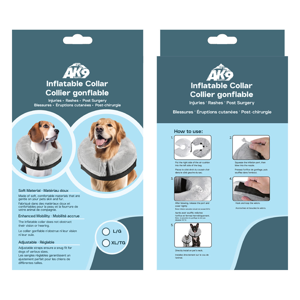 AK-9 Inflatable Collar Large