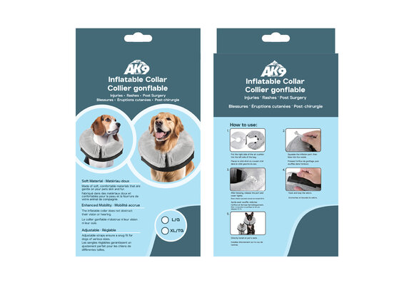 AK-9 Inflatable Collar X-Large