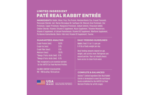 Instinct GF LID Rabbit Cat 5.5 oz