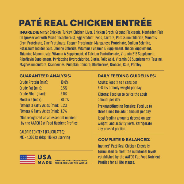 Instinct Cat Original Chicken 3oz