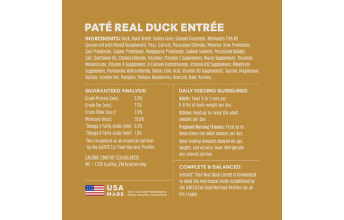 Instinct Original GF Duck Cat 5.5 oz