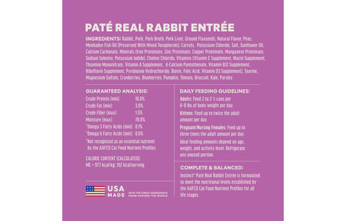 Instinct Cat Original Rabbit 5.5oz