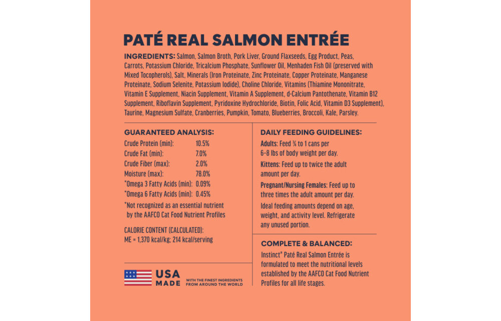 Instinct Cat Original Salmon 5.5oz