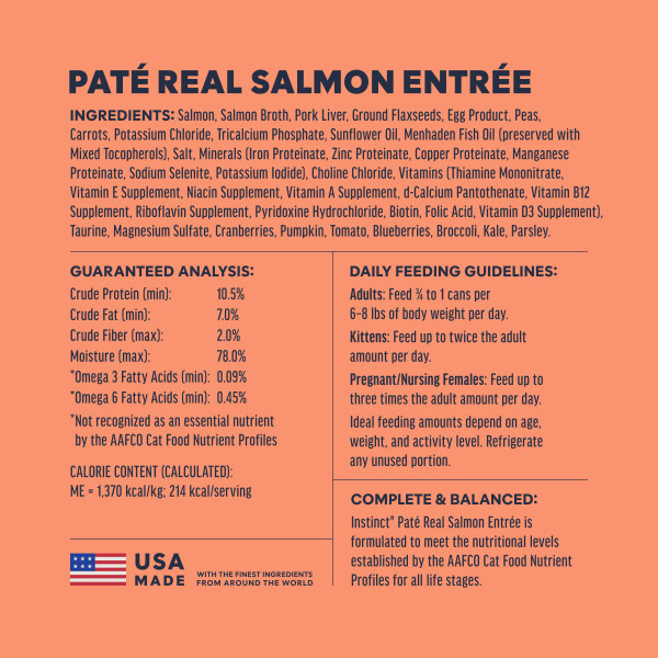 Instinct Cat Original Salmon 5.5oz