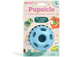Woof Pet Dog Pupsicle Toy Blue Large