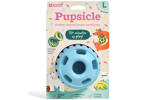 Woof Pet Dog Pupsicle Toy Blue Large