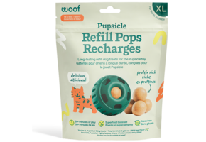 Woof Pet Dog Pupsicle Pops Beef & Peanut Butter XLarge