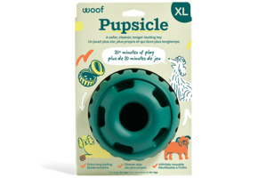 Woof Pet Dog Pupsicle Toy Green XLarge