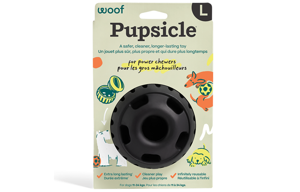 Woof Pet Dog Pupsicle Toy Power Chewer Large