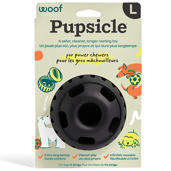 Woof Pet Dog Pupsicle Toy Power Chewer Large