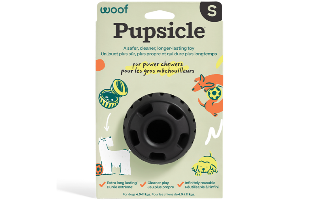 Woof Pet Dog Pupsicle Toy Power Chewer Small
