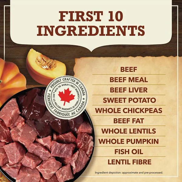 Acana Dog Beef with Pumpkin 1.8kg
