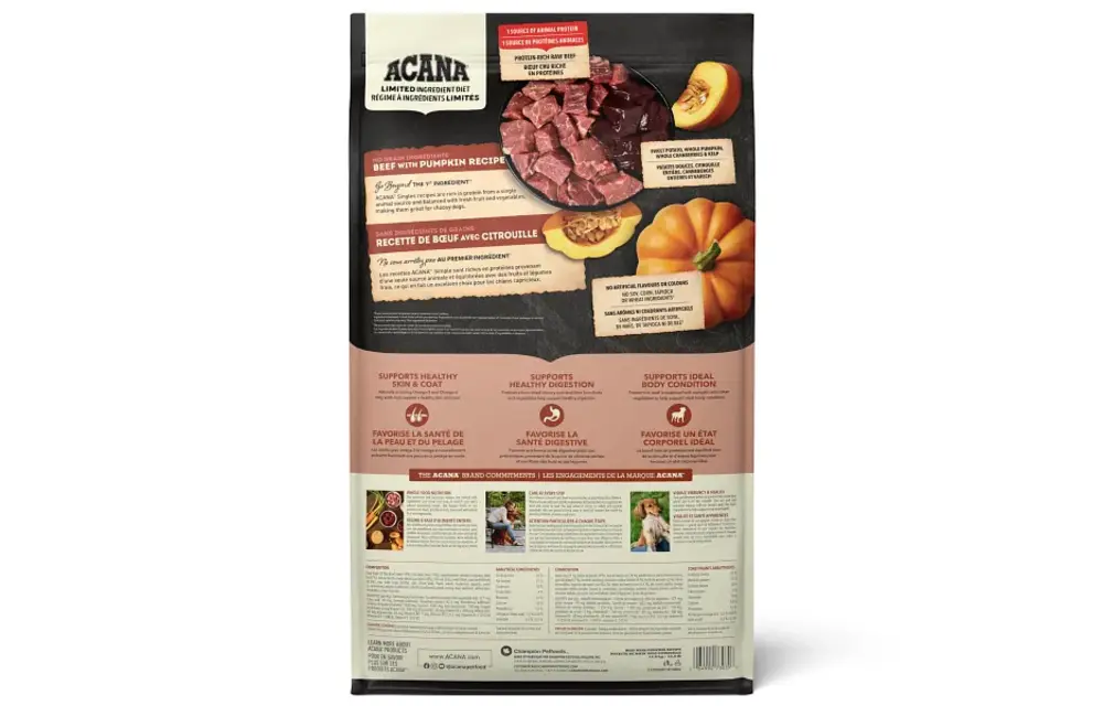 Acana Dog Beef with Pumpkin 10.8kg