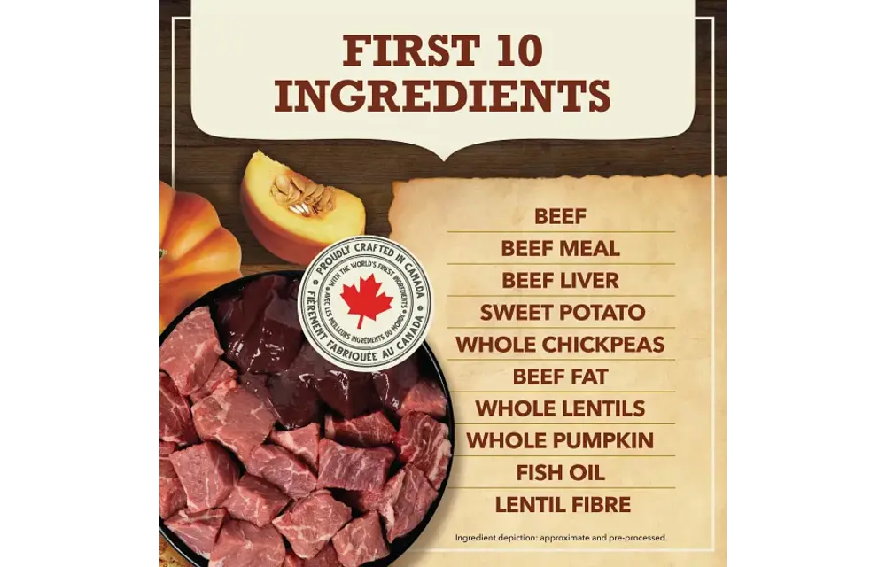 Acana Dog Beef with Pumpkin 10.8kg