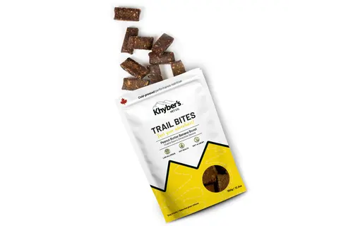 Khyber's Dog Trail Bites Peanut Butter Banana Boost 350g
