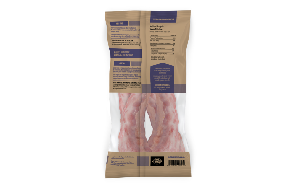 BCR XL Turkey Neck-4 Pieces