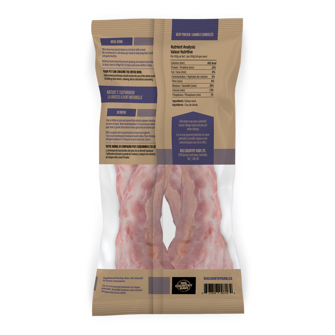 BCR XL Turkey Neck-4 Pieces