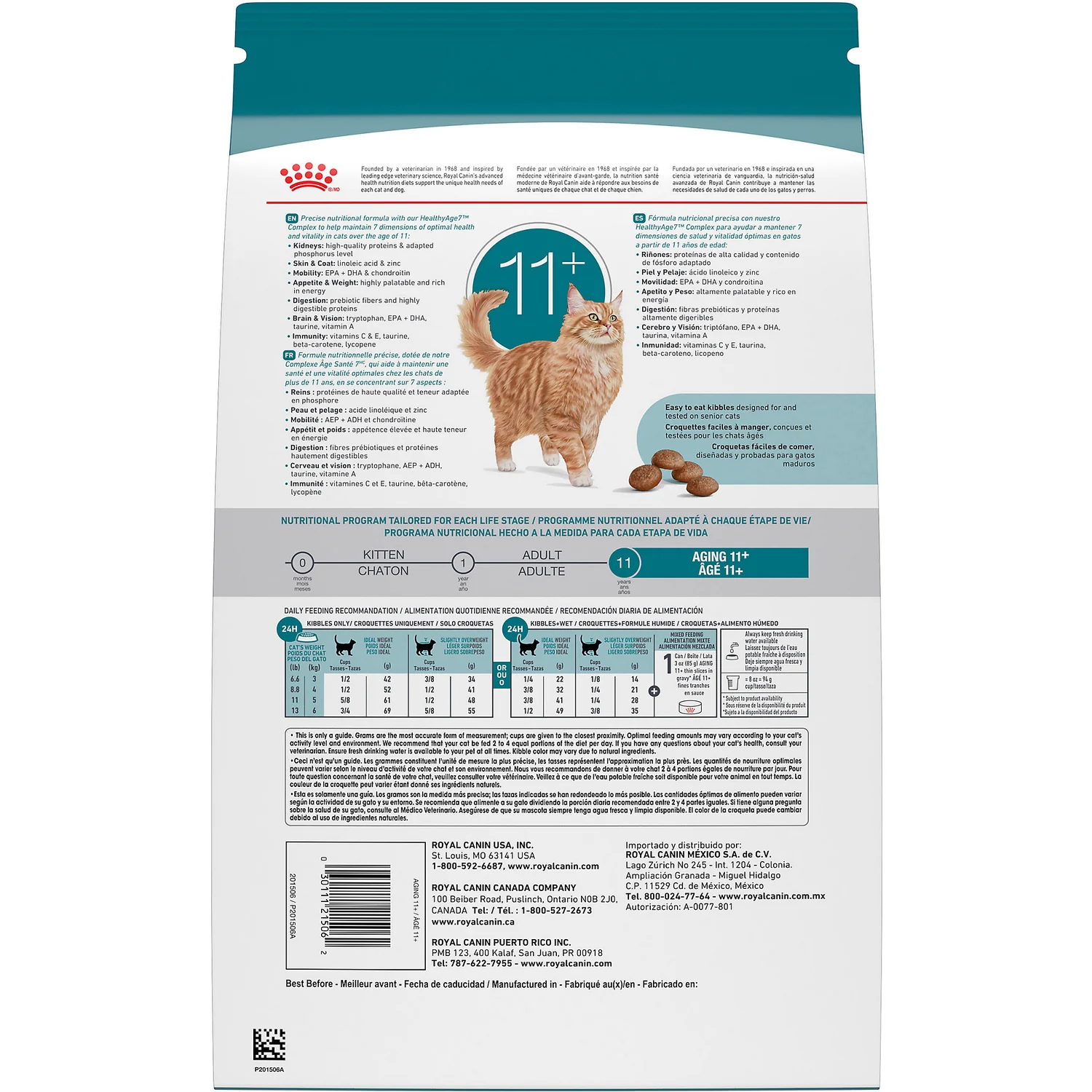 Royal Canin FHN Aging 11+ 6lb
