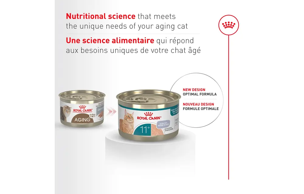 Royal Canin FHN Aging 11+ Ultra Soft Mousse In Sauce 145g