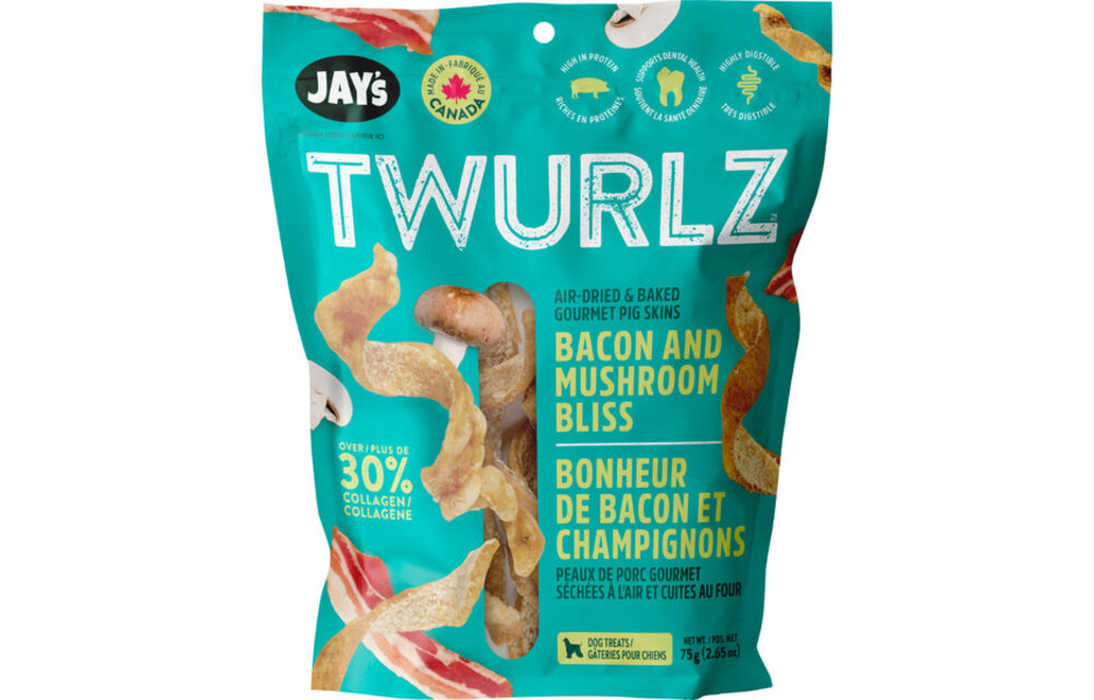 Jays Twurlz Bacon Mushroom 75GM