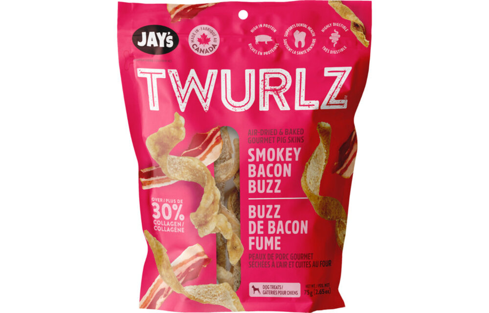 Jays Twurlz Smokey Bacon  75GM