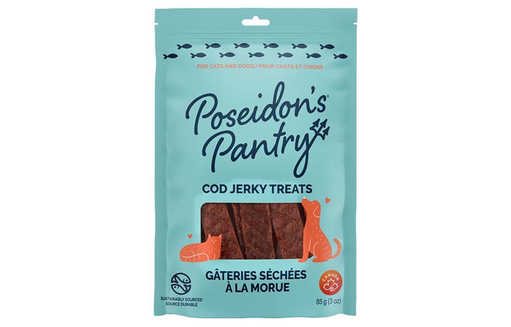 Poseidon's Pantry Cod Jerky 85g