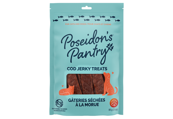Poseidon's Pantry Cod Jerky 85g