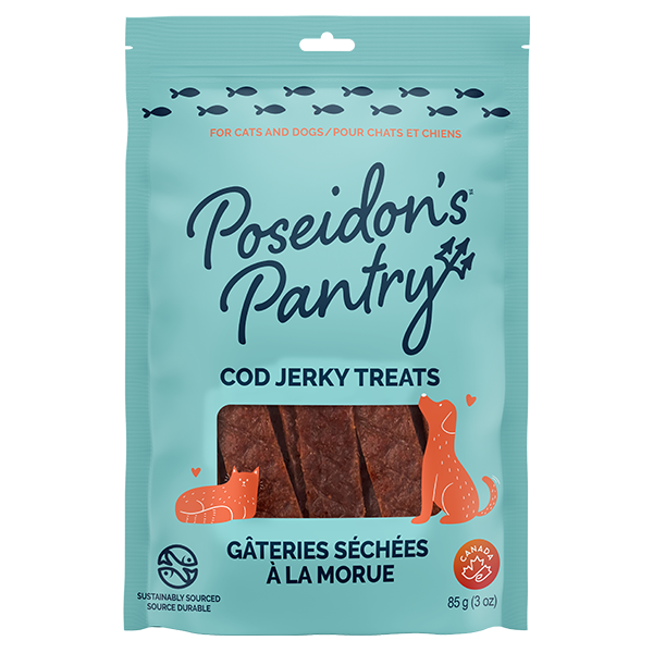 Poseidon's Pantry Cod Jerky 85g