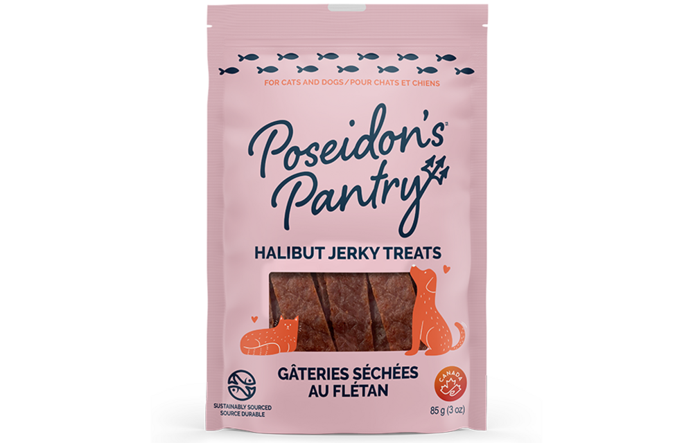 Poseidon's Pantry Halibut Jerky 85g