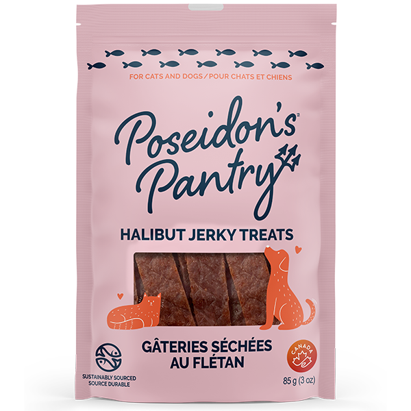 Poseidon's Pantry Halibut Jerky 85g
