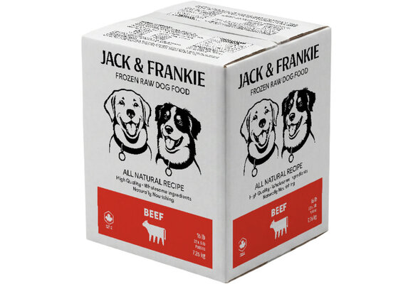 *New*Jack & Frankie Raw Dog Beef Premium 16lb