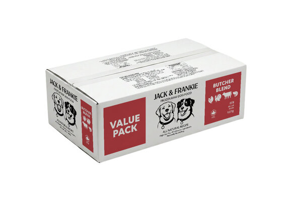 *New*Jack & Frankie Raw Dog Butcher Blend 20lb