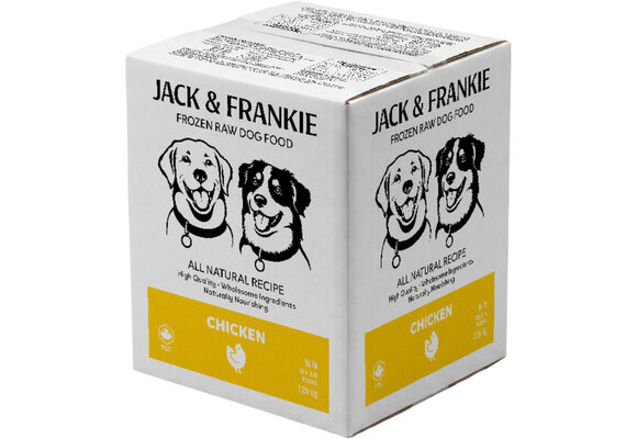 *New*Jack & Frankie Raw Dog Chicken Premium 16lb