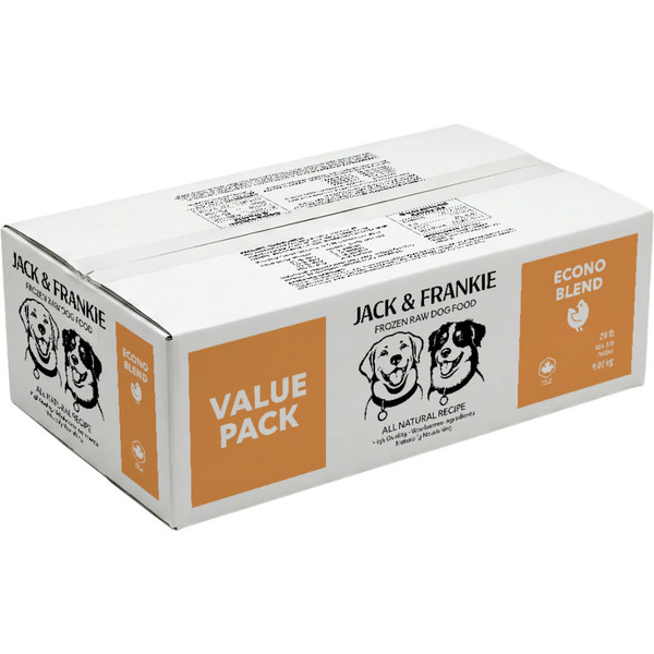 *New*Jack & Frankie Raw Dog Econo Blend 20lb