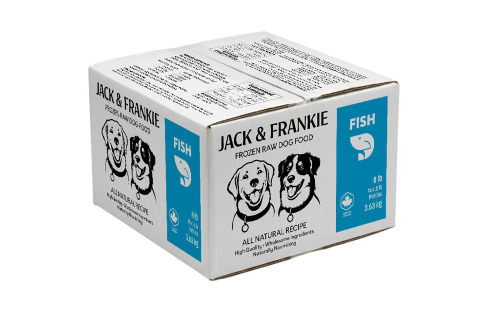*New*Jack & Frankie Raw Dog Fish Premium 8lb