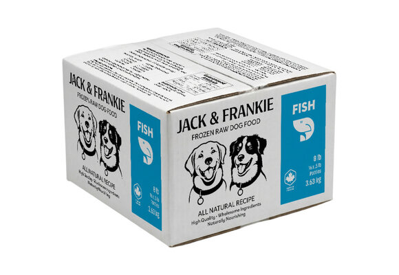 *New*Jack & Frankie Raw Dog Fish Premium 8lb