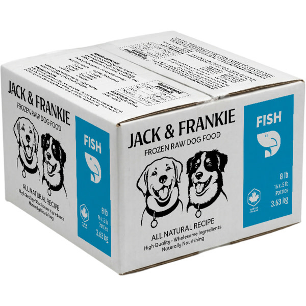 *New*Jack & Frankie Raw Dog Fish Premium 8lb