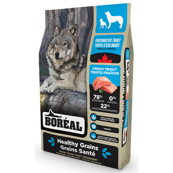 Boreal Dog Healthy Grains Freshwater Trout 2.26kg
